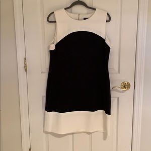 Tommy Hilfiger black and white dress